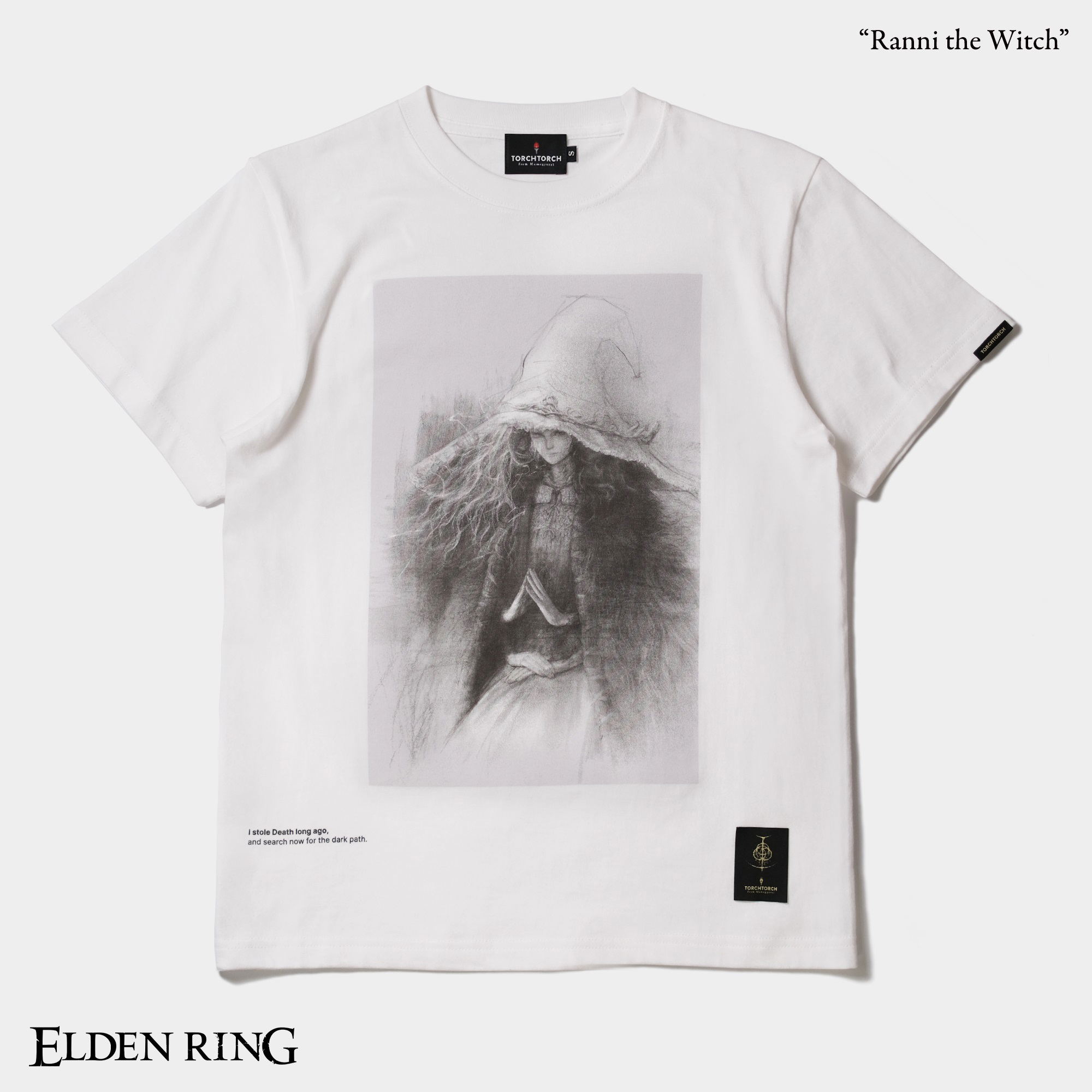 Elden Ring x Torch Torch / Ranni The Witch T-shirt (White | Size M)