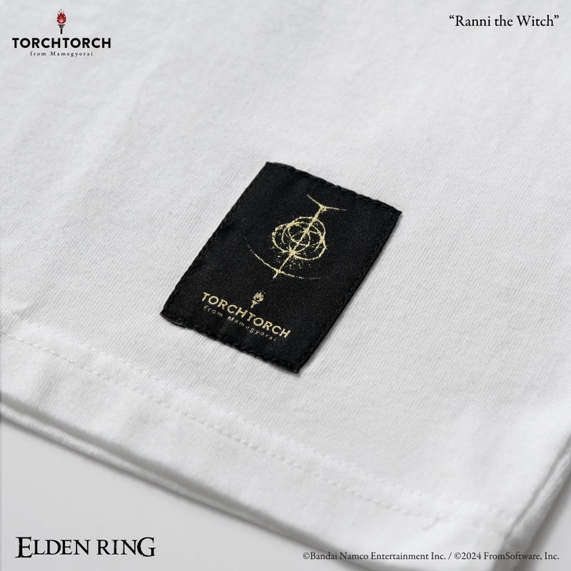 Elden Ring x Torch Torch / Ranni The Witch T-shirt (White | Size XXL) image 5