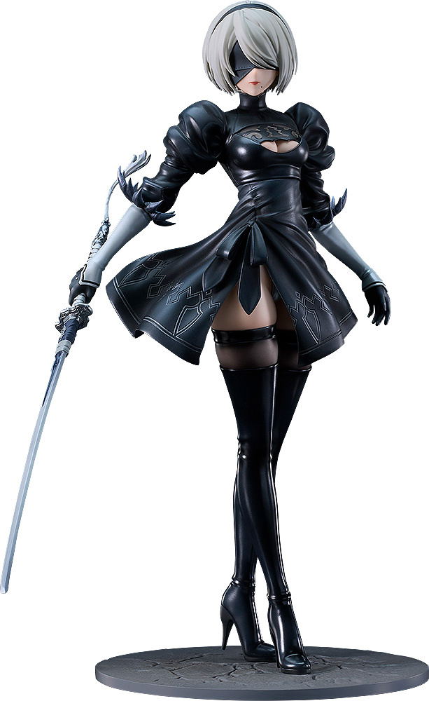 NieR:Automata Ver1.1a 1/7 Scale Pre-Painted Figure: 2B (YoRHa No. 2 Type B) image 1