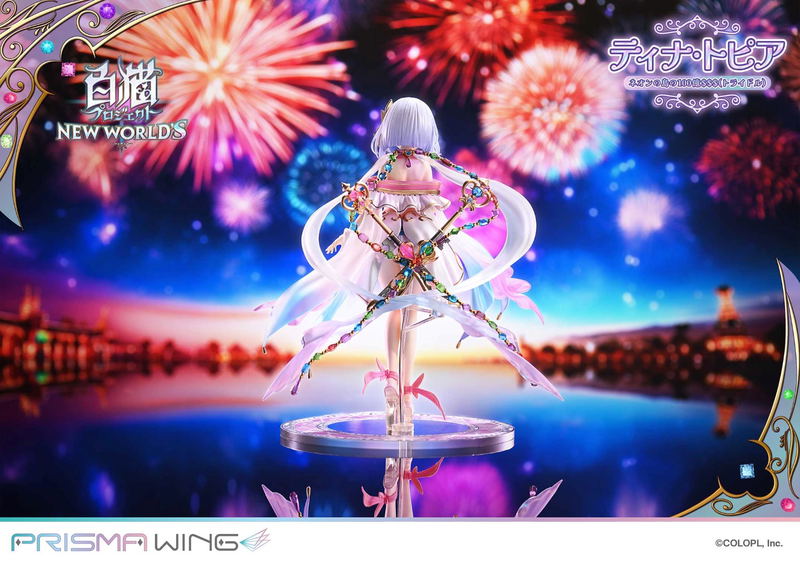 Prisma Wing Shironeko Project 1/7 Scale Pre-Painted Figure: Tina Topia The 10 Billion Tridollars of Neon Island image 13