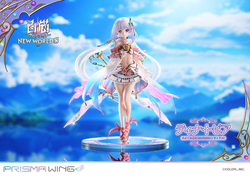 Prisma Wing Shironeko Project 1/7 Scale Pre-Painted Figure: Tina Topia The 10 Billion Tridollars of Neon Island image 17