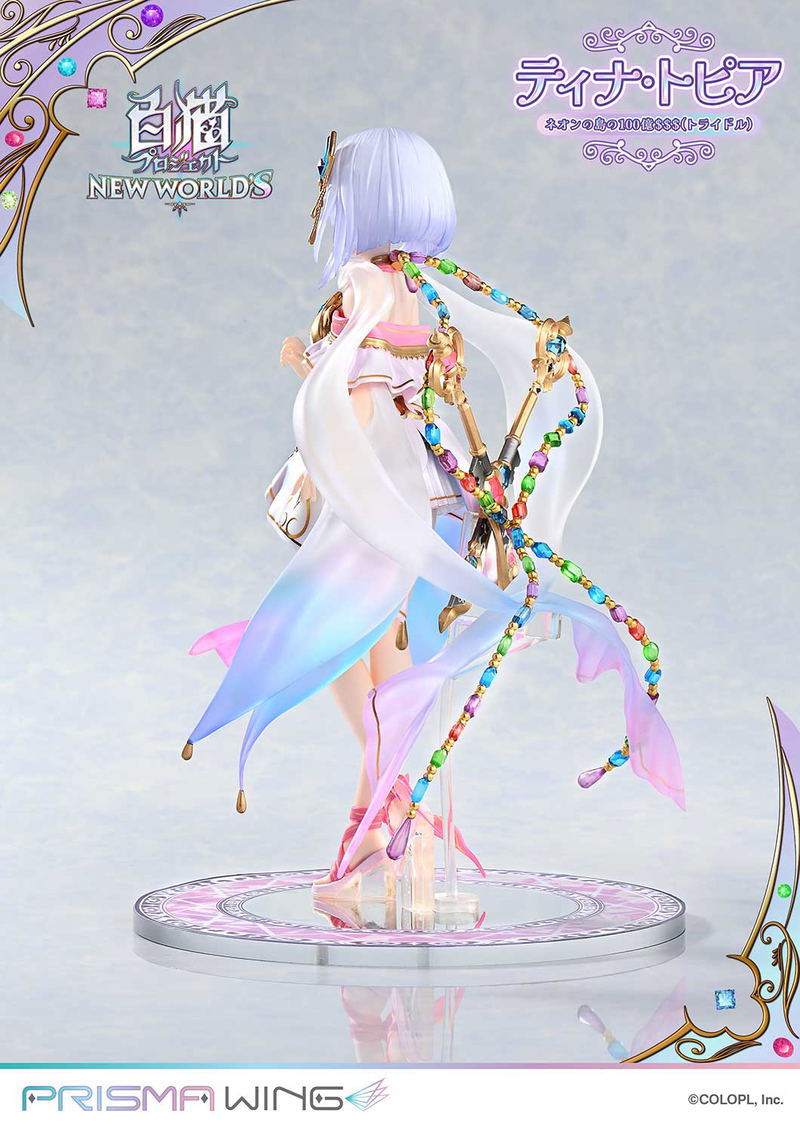 Prisma Wing Shironeko Project 1/7 Scale Pre-Painted Figure: Tina Topia The 10 Billion Tridollars of Neon Island image 20