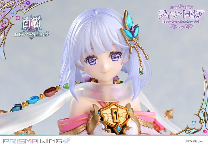 Prisma Wing Shironeko Project 1/7 Scale Pre-Painted Figure: Tina Topia The 10 Billion Tridollars of Neon Island image 28