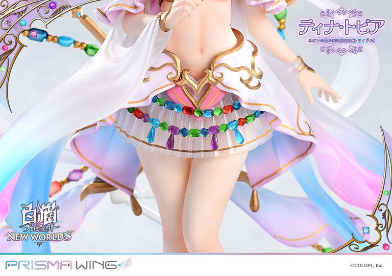 Prisma Wing Shironeko Project 1/7 Scale Pre-Painted Figure: Tina Topia The 10 Billion Tridollars of Neon Island image 34