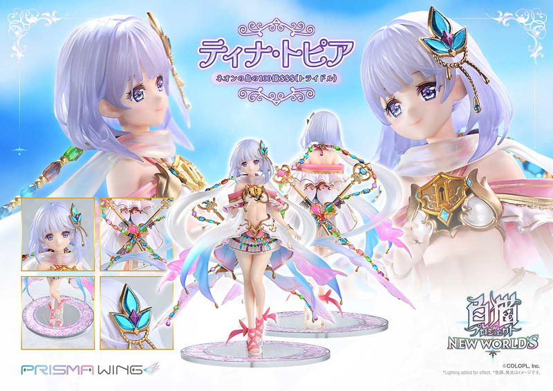 Prisma Wing Shironeko Project 1/7 Scale Pre-Painted Figure: Tina Topia The 10 Billion Tridollars of Neon Island image 40