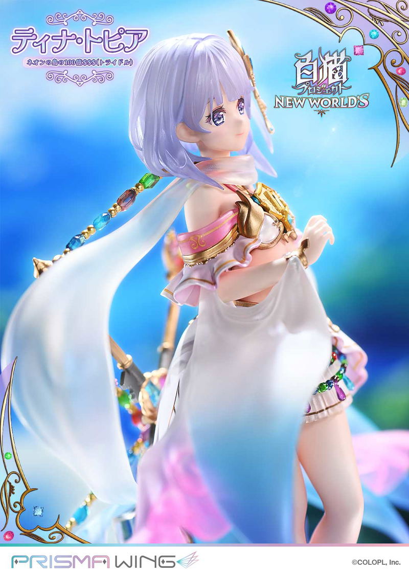 Prisma Wing Shironeko Project 1/7 Scale Pre-Painted Figure: Tina Topia The 10 Billion Tridollars of Neon Island image 8