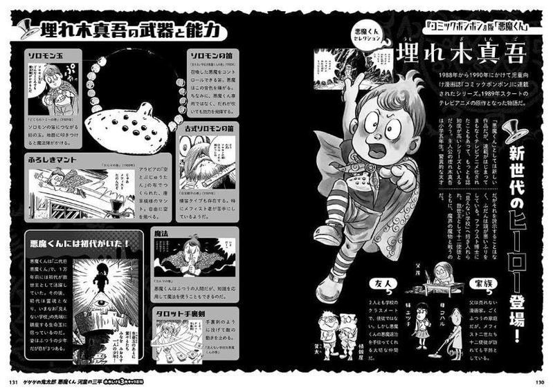 Shigeru Mizuki's Three Major Characters Encyclopedia: Gegege No Kitaro, Akuma-kun, Kappa No Sanpei image 5