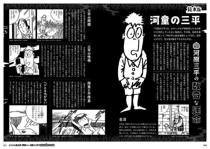 Shigeru Mizuki's Three Major Characters Encyclopedia: Gegege No Kitaro, Akuma-kun, Kappa No Sanpei image 7