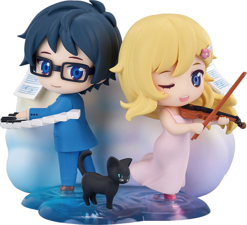 Qset+ Your Lie in April: Miyazono Kaori & Arima Kosei image 1