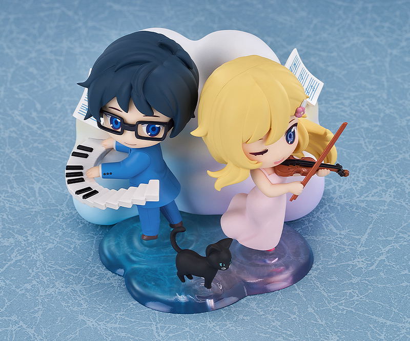 Qset+ Your Lie in April: Miyazono Kaori & Arima Kosei image 6