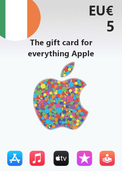 Apple Gift Card 5 EUR | Ireland Account <span class="ext ext_digital">digital</span> image 1