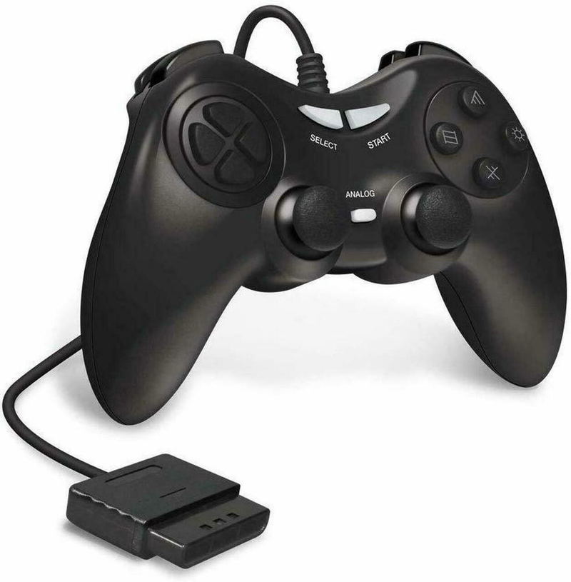 Armor3 Wired Controller for PlayStation 2 (Black) image 1