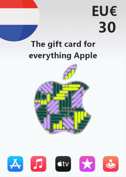 Apple Gift Card 30 EUR | Netherlands Account <span class="ext ext_digital">digital</span> image 1