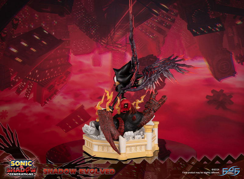 Sonic X Shadow Generations Resin Statue: Shadow Evolved [Standard Edition] image 12
