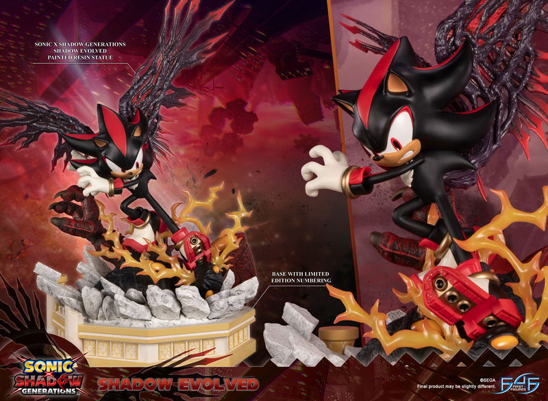 Sonic X Shadow Generations Resin Statue: Shadow Evolved [Standard Edition] image 35