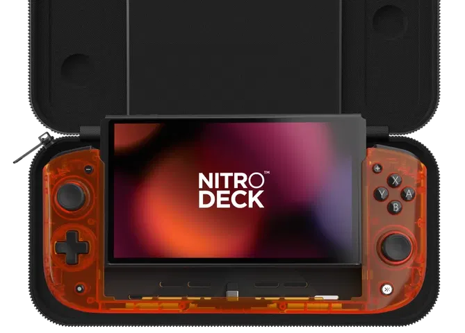 CRKD Nitro Deck [Retro Orange Zest Limited Edition] with Carry Case image 1