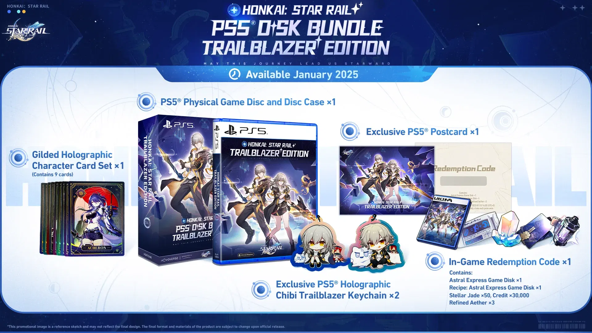 Honkai: Star Rail [Trailblazer Edition] (Multi-Language) (Cover - English) — Import Game Deal