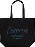 Love Live! Sunshine!! - Aqours Large Tote Bag Ver2.0 (Black) thumbnail 1