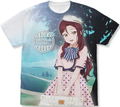 Love Live! Sunshine!! - Original Illustration Of Riko Sakurauchi Full Graphic T-shirt Solo Concert Ver. (White | Size XL) thumbnail 1