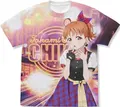 Love Live! Sunshine!! - Original Illustration Of Takami Chika Full Graphic T-shirt Solo Concert Ver. (White | Size S) thumbnail 1