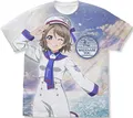Love Live! Sunshine!! - Original Illustration Of Watanabe You Full Graphic T-shirt Solo Concert Ver. (White | Size S) thumbnail 1