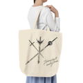 Magic Knight Rayearth - Light, Sea, And Wind Sword Large Tote Bag (Natural) thumbnail 3