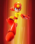 Mega Man Non Scale Pre-Painted Action Figure: MDLX Mega Man Fire Storm thumbnail 11