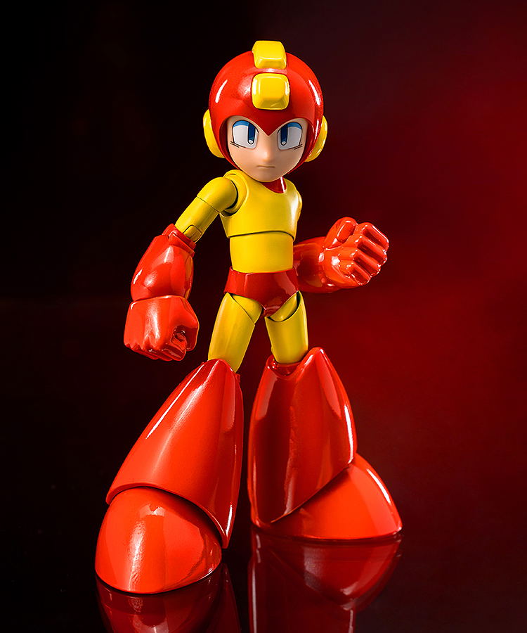 Mega Man Non Scale Pre-Painted Action Figure: MDLX Mega Man Fire Storm image 3