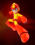 Mega Man Non Scale Pre-Painted Action Figure: MDLX Mega Man Fire Storm thumbnail 4