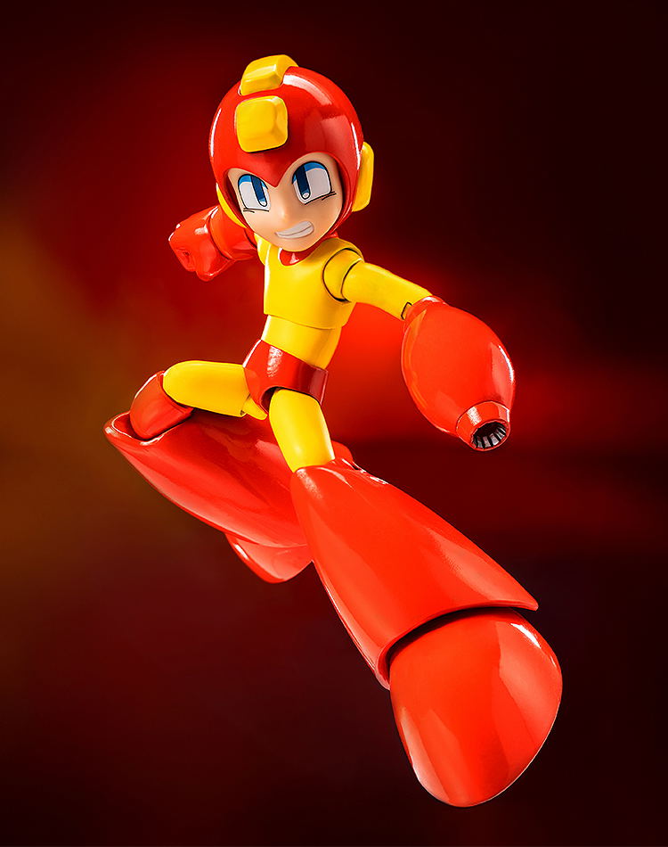 Mega Man Non Scale Pre-Painted Action Figure: MDLX Mega Man Fire Storm image 4