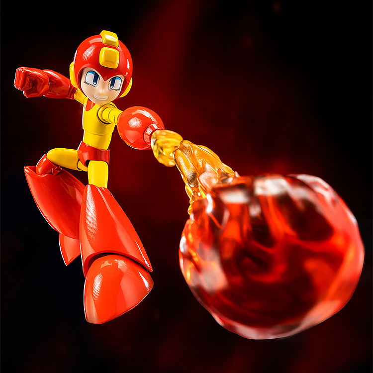 Mega Man Non Scale Pre-Painted Action Figure: MDLX Mega Man Fire Storm image 9