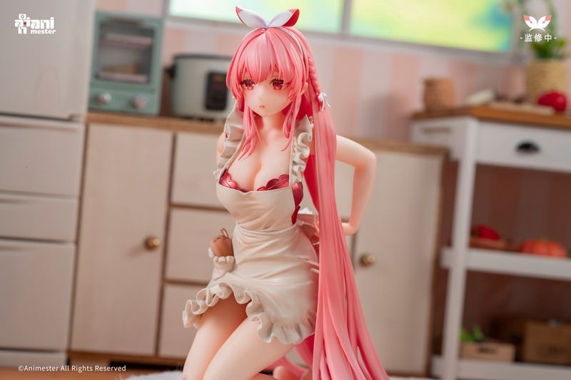 Original Character 1/7 Scale Pre-Painted Figure: White Rabbit Rosu Apron Ver. image 12