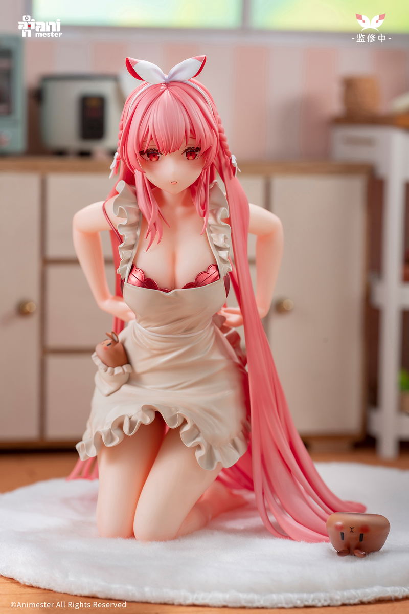 Original Character 1/7 Scale Pre-Painted Figure: White Rabbit Rosu Apron Ver. image 13