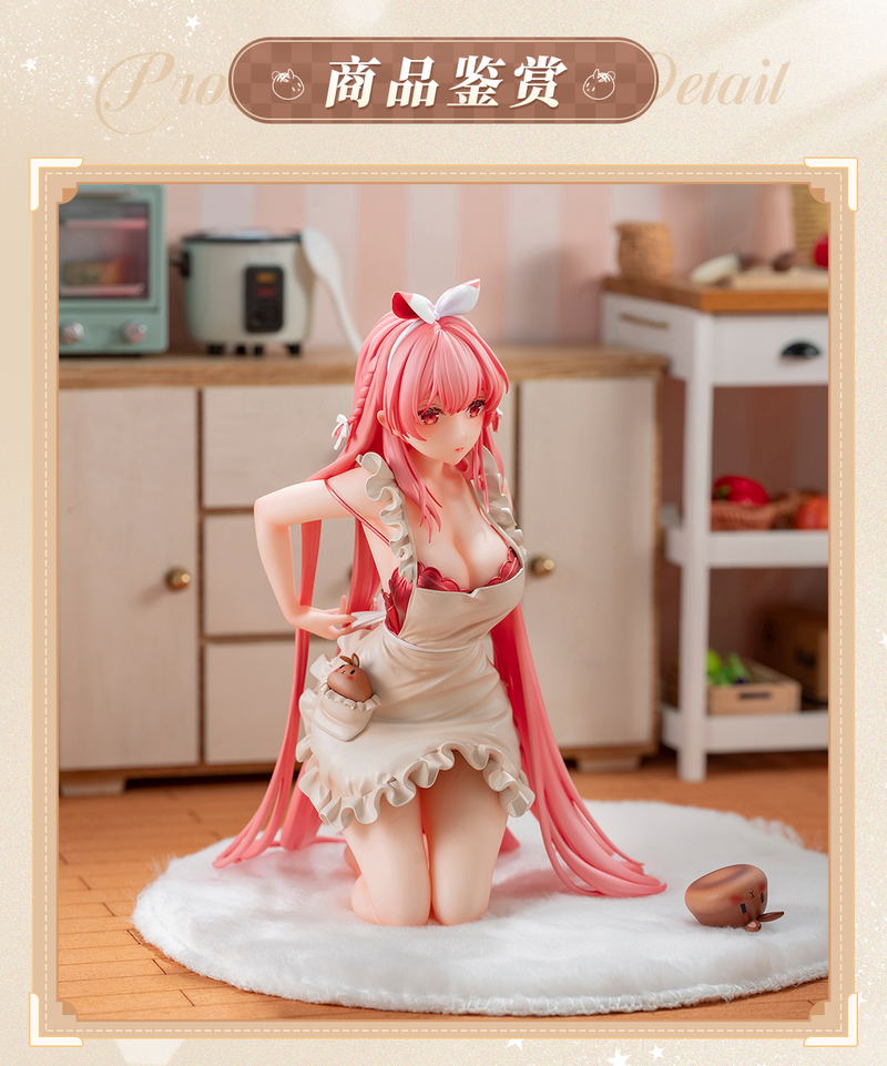 Original Character 1/7 Scale Pre-Painted Figure: White Rabbit Rosu Apron Ver. image 15