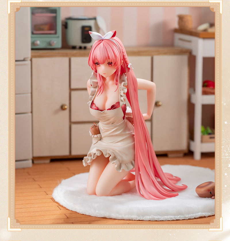 Original Character 1/7 Scale Pre-Painted Figure: White Rabbit Rosu Apron Ver. image 17