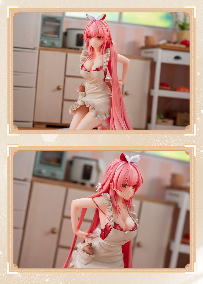 Original Character 1/7 Scale Pre-Painted Figure: White Rabbit Rosu Apron Ver. image 19