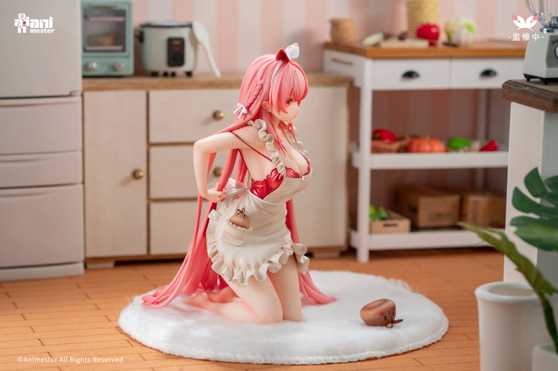 Original Character 1/7 Scale Pre-Painted Figure: White Rabbit Rosu Apron Ver. image 7