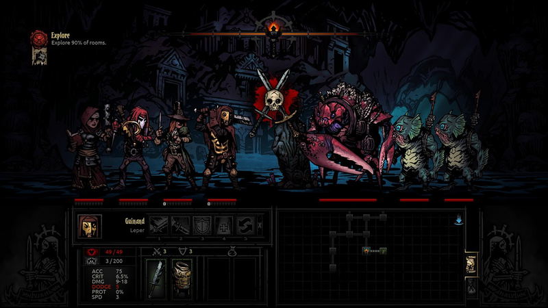 Darkest Dungeon <span class="ext" style="background-color: #581c6c; color: #FFFFFF;">GOG.com</span> <span class="ext ext_digital">digital</span> image 4
