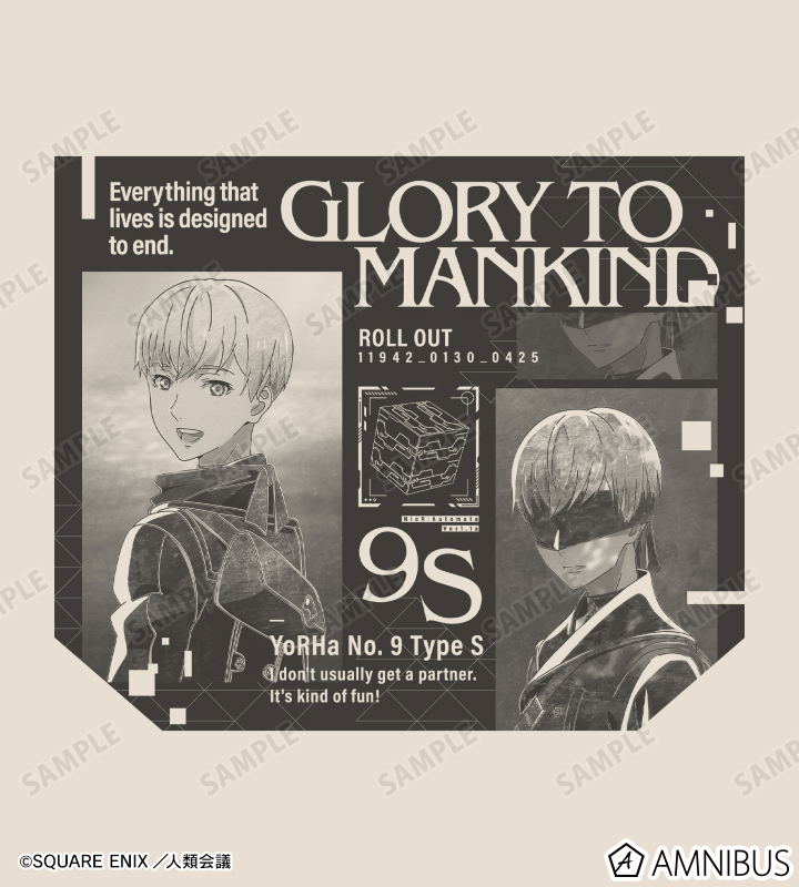 NieR:Automata Ver1.1a 9S Ani-Art Black Label Full Graphic Tote Bag