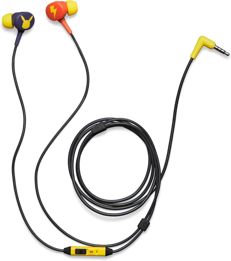 PowerA Wired Earbuds for Nintendo Switch (Pikachu Blossom) image 1