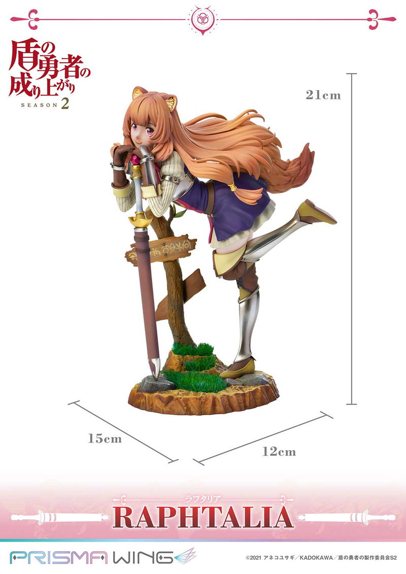 Prisma Wing The Rising of the Shield Hero Season 2 1/7 Scale Pre-Painted Figure: Raphtalia image 62
