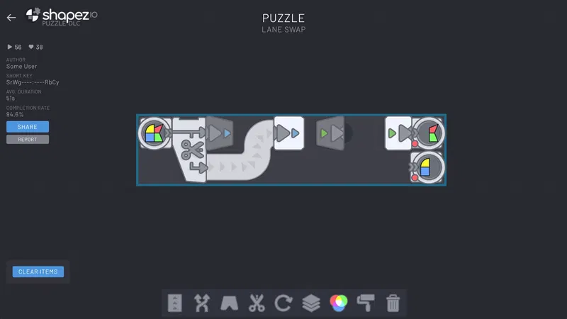 Shapez: Puzzle (DLC) <span class="ext" style="background-color: #B0000F; color: #FFFFFF;">DLC</span> <span class="ext" style="background-color: #2a475e; color: #FFFFFF;">STEAM</span> <span class="ext ext_digital">digital</span> image 6
