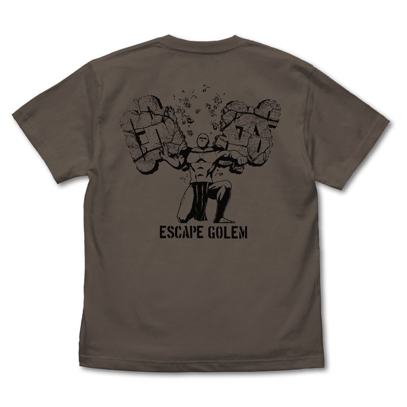 Frieren: Beyond Journey's End - Escape Golem T-shirt (Charcoal | Size XL) image 2