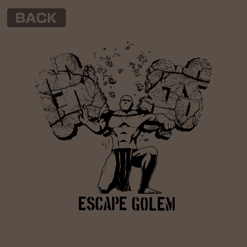 Frieren: Beyond Journey's End - Escape Golem T-shirt (Charcoal | Size XL) image 4