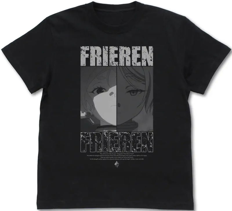Frieren: Beyond Journey's End - Frieren's Duplicate T-shirt (Black | Size XL) image 1