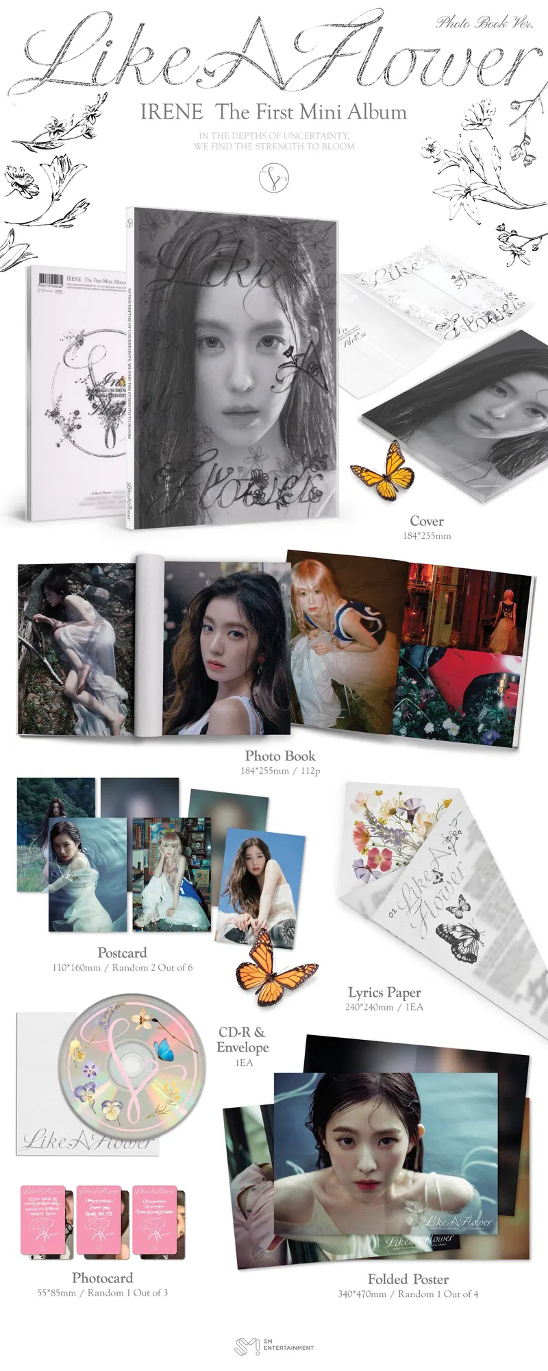 IRENE - Like A Flower / 1st Mini Album (Photo Book Ver.) image 2