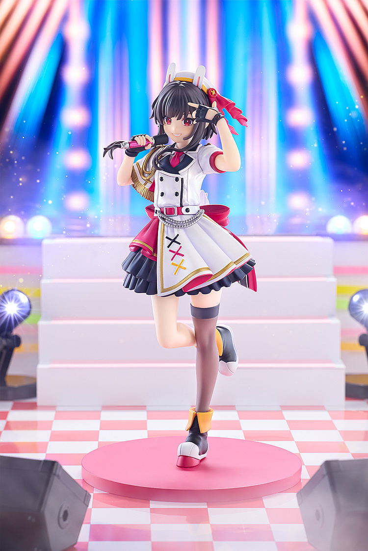 Kono Subarashii Sekai ni Shukufuku wo! Pre-Painted Figure: Megumin Light Novel Idol Ver. image 6
