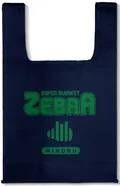 Yuru Camp Season 3 - Zebra Eco Bag (Navy) thumbnail 1