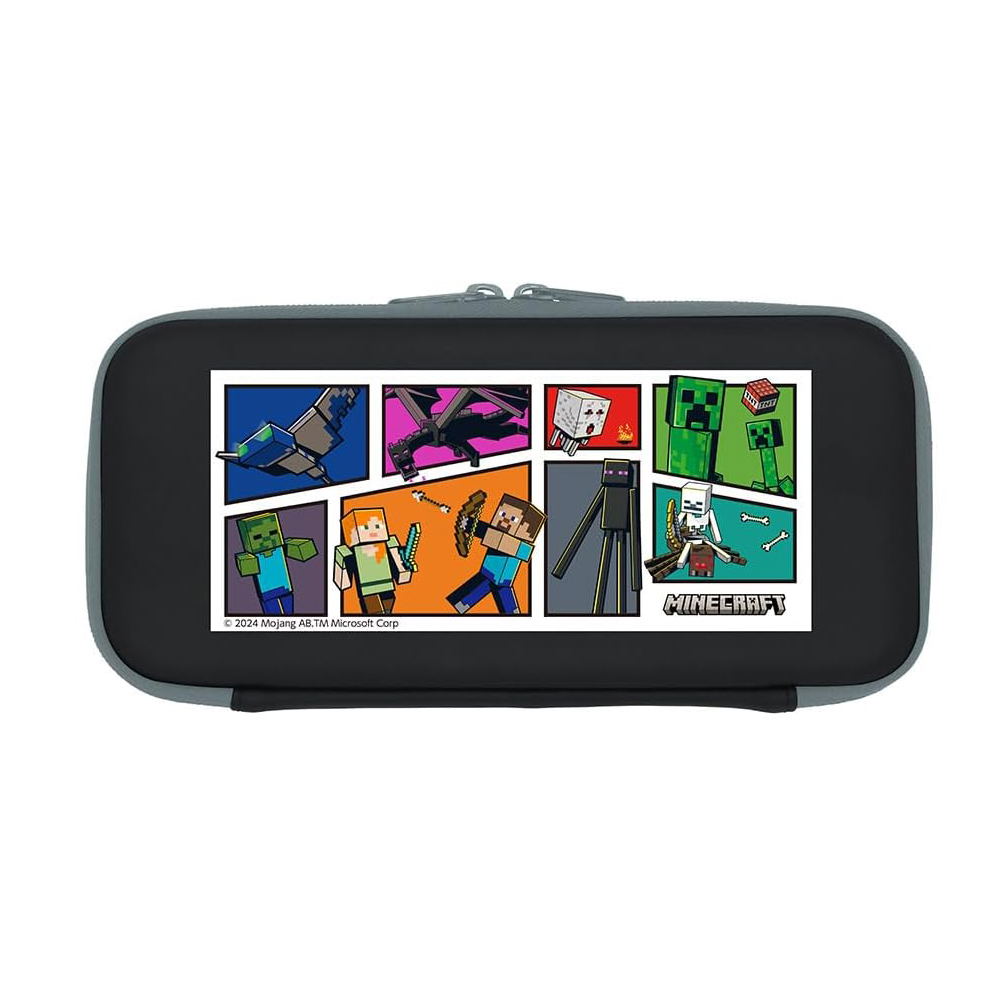 Nintendo Switch Family Compatible Combination Pouch (Minecraft