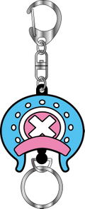 One Piece Hat Type Rubber Reel Key Chain Chopper thumbnail 1